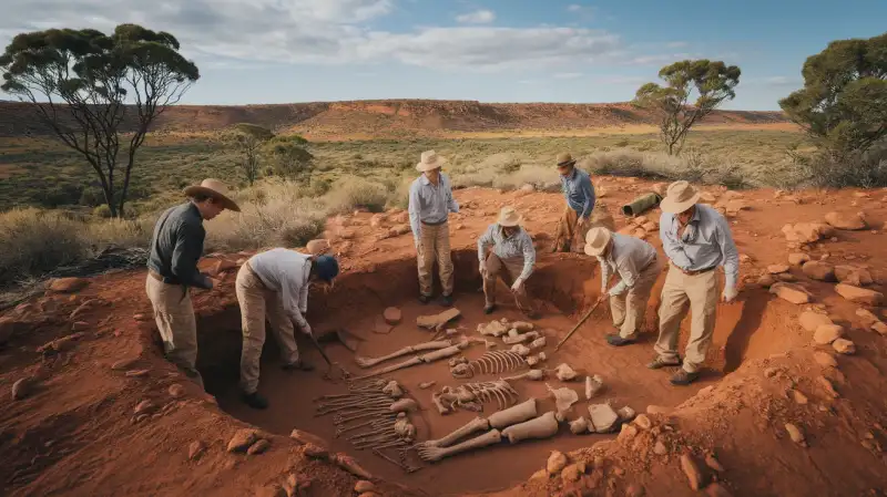 Incendii dezvăluie rămășițe umane vechi de 6000 de ani în Australia