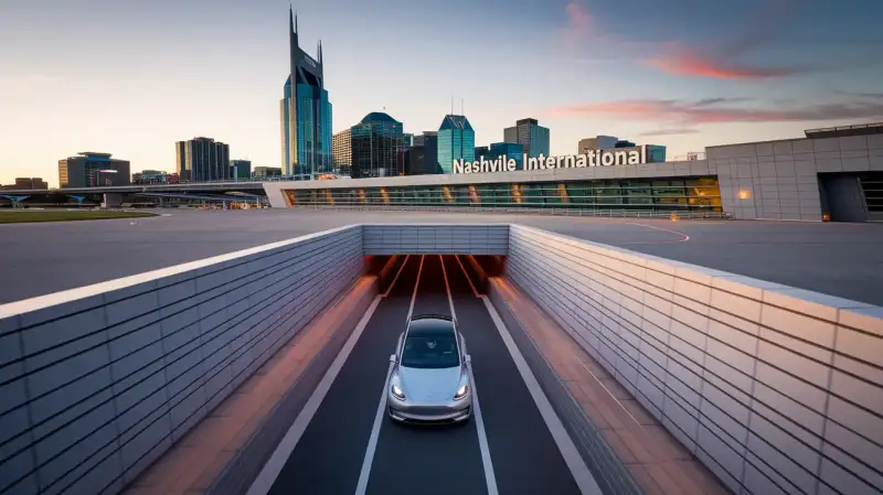 Compania Boring a lui Musk Propune un Acord de 34 Milioane Dolari pentru Tunel la Aeroportul din Nashville