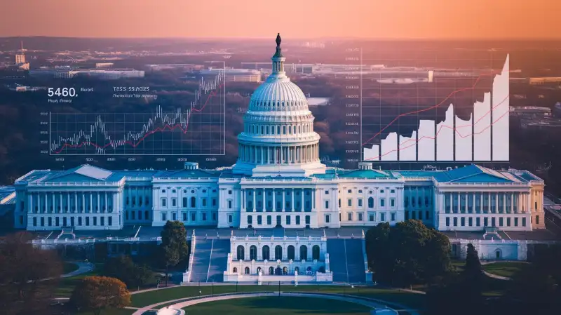 Deficitul bugetar al SUA va crește în următorul deceniu, costurile dobânzilor consumând o parte tot mai mare din cheltuieli, potrivit CBO