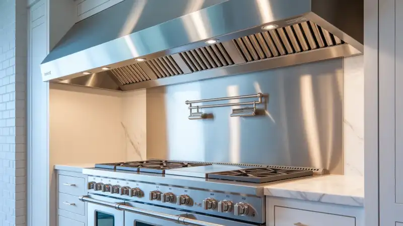 Hota Profesională din Inox: Amplasare și Integrare în Design