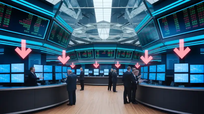 Bursele ezită: Temerile legate de AI pun presiune pe investitori