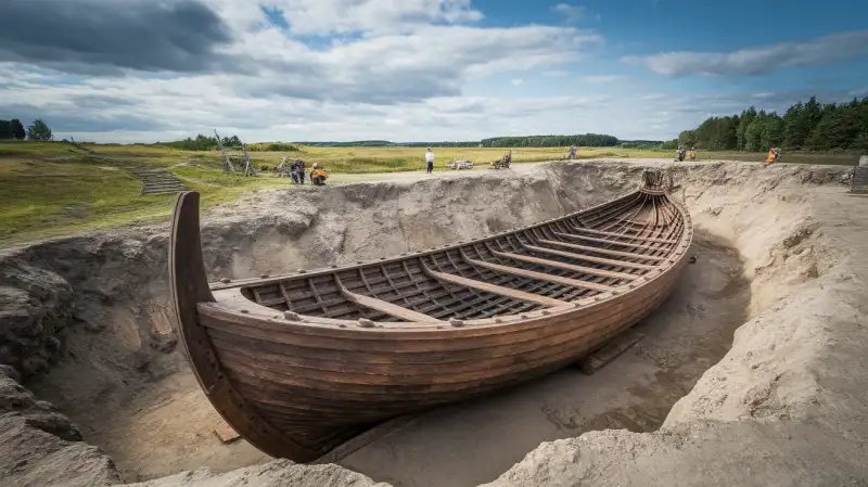 Amprentă antică găsită pe o navă de război daneză veche de 2400 de ani