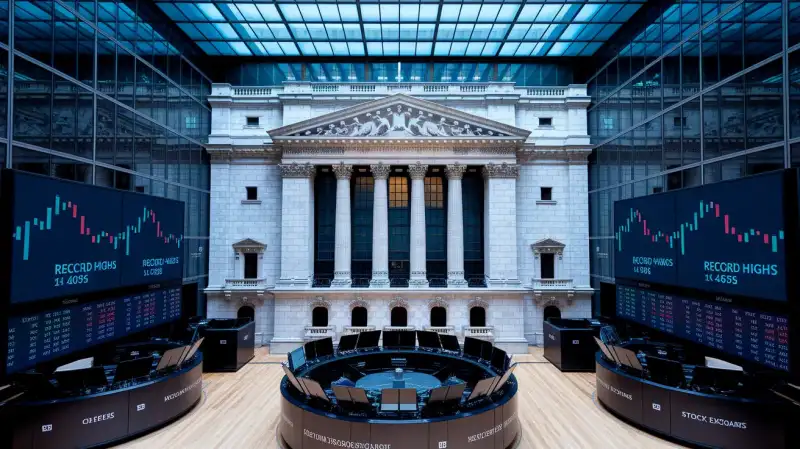 FTSE 100 atinge un nou record pe fondul speranțelor de scădere a dobânzilor