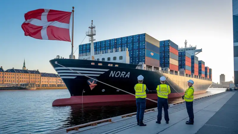 Danemarca Sechestrează Navă Container Legată de Flota Fantomă a Iranului