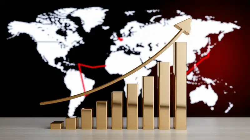 UBS țintește un preț de 6.200 dolari pentru aur pe fondul tensiunilor din Orientul Mijlociu