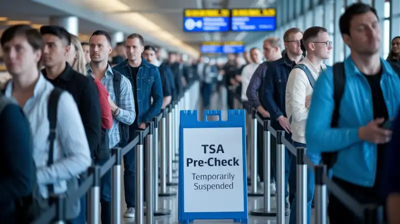 Securitatea Internă va suspenda TSA PreCheck în timpul închiderii guvernamentale