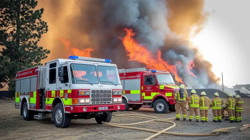 Incendiu Devastator la o Biserică din Teleorman: Acoperișul S-a Prăbușit