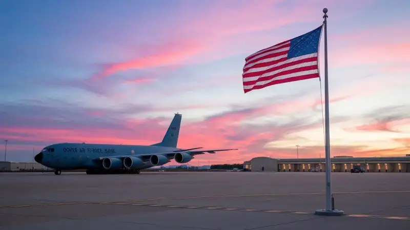 Trump participă la ceremonia de repatriere a soldaților uciși