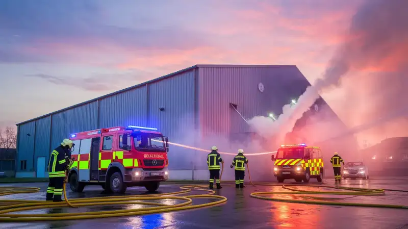 Incendiu la Iași: Pompierii au intervenit 9 ore; 40 de tone de furaje, distruse