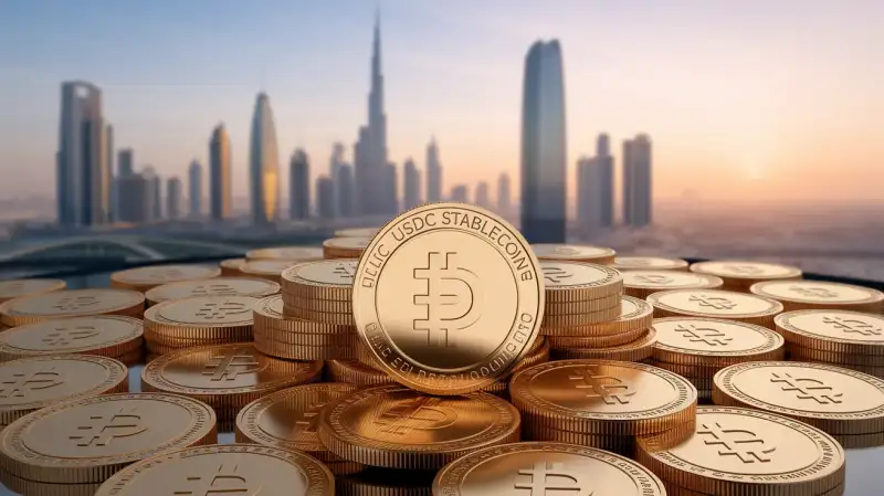 Capitalizarea USDC Se Apropie de Recordul de 80 Miliarde $ pe Fondul "Fugii de Capital" din Emiratele Arabe Unite