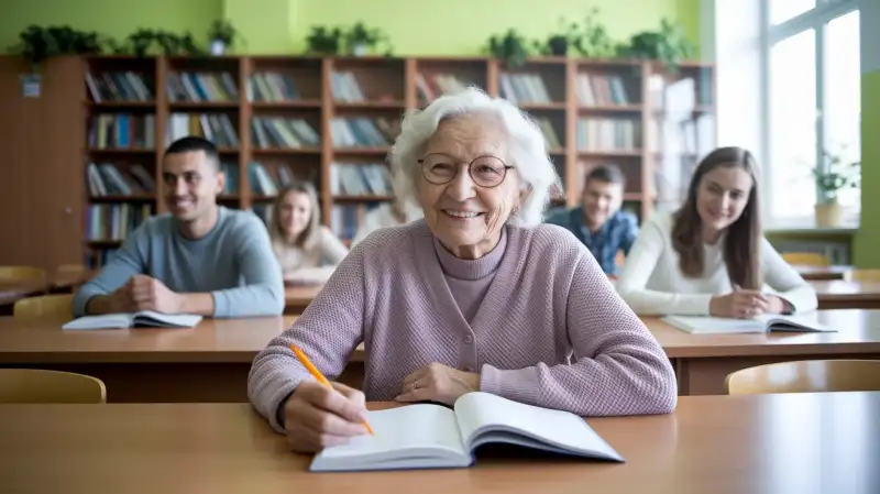 Amalia, studentă la 90 de ani: O lecție de viață și optimism