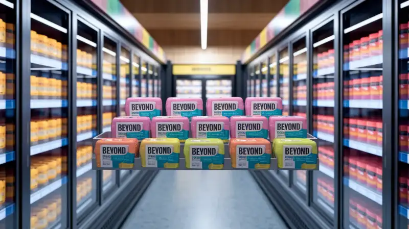 Va ajuta sau va afecta mutarea Beyond Meat de la frigider la congelator in Walmart si Costco?