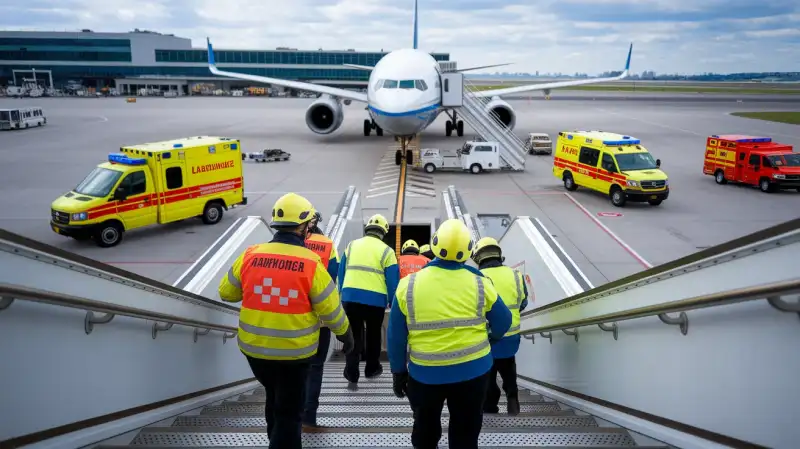 Supraviețuire miraculoasă: Însoțitoare de bord aruncată din avion la LaGuardia