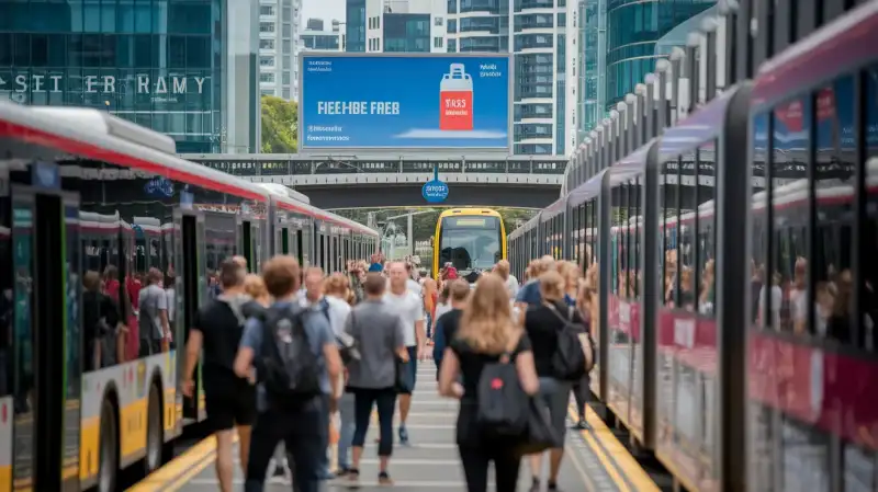 Statele australiene oferă transport public gratuit din cauza penuriei de combustibil