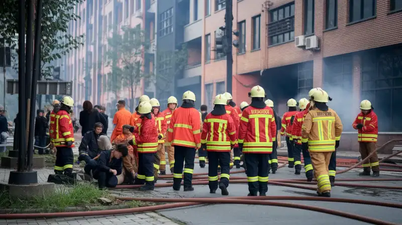 Incendiu Tragici în China: 3 Morți și 23 de Răniți la o Clădire din Taiyuan