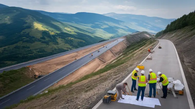 Autostrada Unirii A8: Umbrărescu începe proiectarea pe încă 64 km