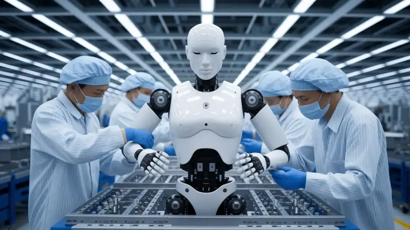 Sub Pielea Roboților Umanoizi Americani: Tehnologie Chineză