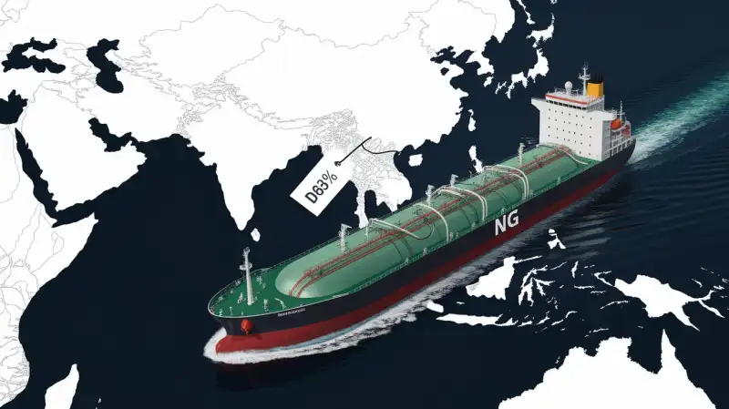 Gazul natural lichefiat rusesc sancționat găsește cumpărători în Asia la prețuri reduse