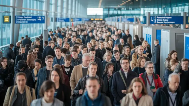 Haos pe aeroporturile din Europa: noul sistem de control la frontieră provoacă întârzieri de până la 3 ore