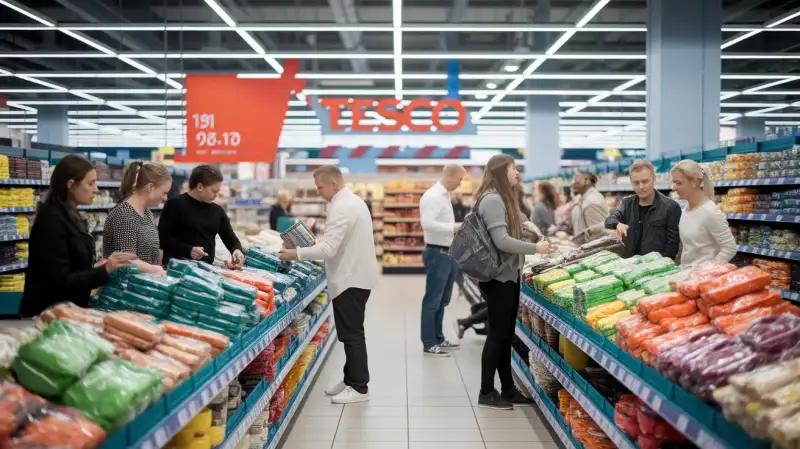 Profitul Anual al Tesco Crește