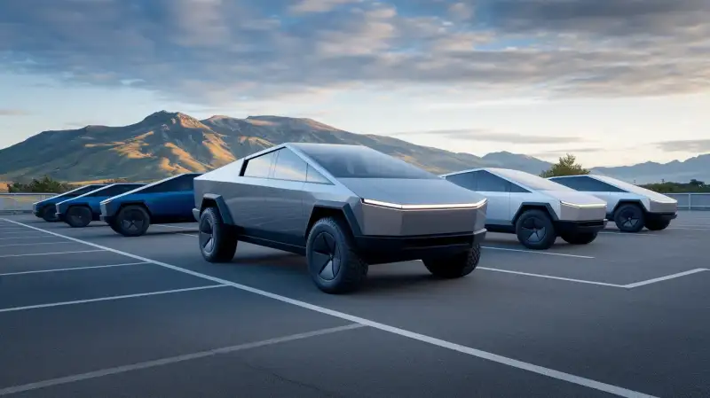 Înregistrările Tesla Cybertruck arată că peste 18% au fost cumpărate de companiile lui Musk
