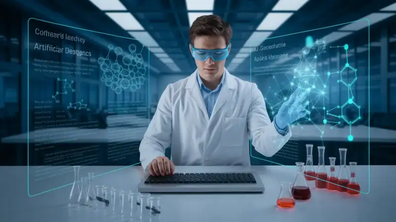 Inteligența artificială ajută chimiștii să proiecteze molecule doar descriindu-le