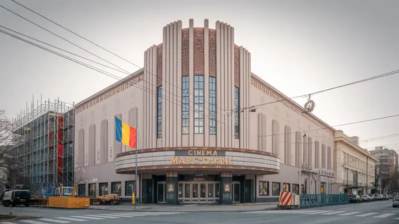 Cinema Marconi din București, restaurat de echipa Notre-Dame