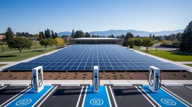Proiect Solar SunPower Alimentează Viitorul Verde al Universității Santa Clara