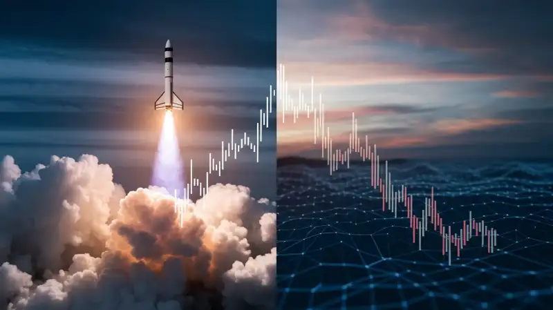 Acțiunile TSLA scad pe fondul speculațiilor privind IPO-ul SpaceX; fost trader Lehman avertizează