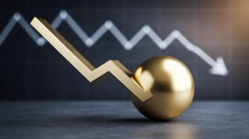 Aurul Accelerează Scăderea: Bătălia Crucială din Zona 4.000$