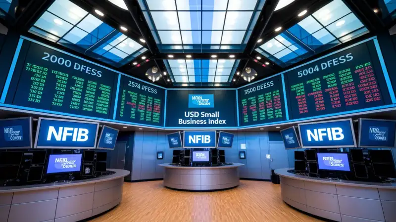 Indicele NFIB privind Întreprinderile Mici din SUA Dezamăgește față de Prognoză pe Fondul Scăderii Sentimentului, Subminând Încrederea în Momentum-ul de Creștere