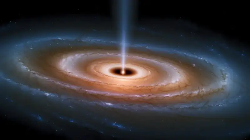 Vânturile găurilor negre ar putea priva galaxiile gigant de stelele lor viitoare