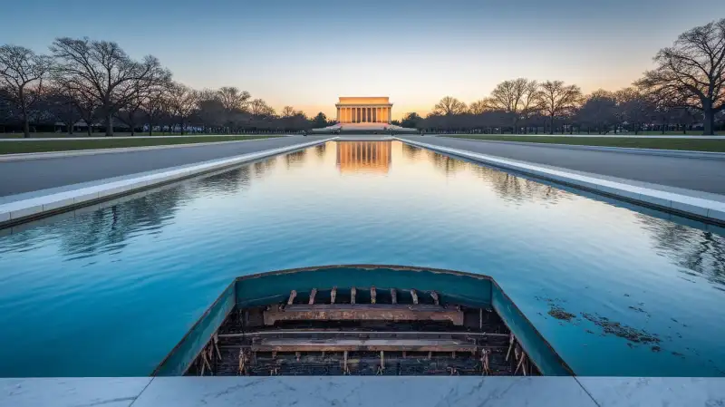 Trump: Piscina de la Lincoln Memorial ar putea fi golită pentru reparații