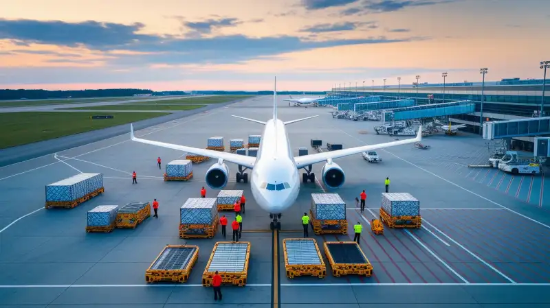 INS: Transportul aeroportuar de mărfuri a crescut cu 13,4% în primul trimestru din 2026