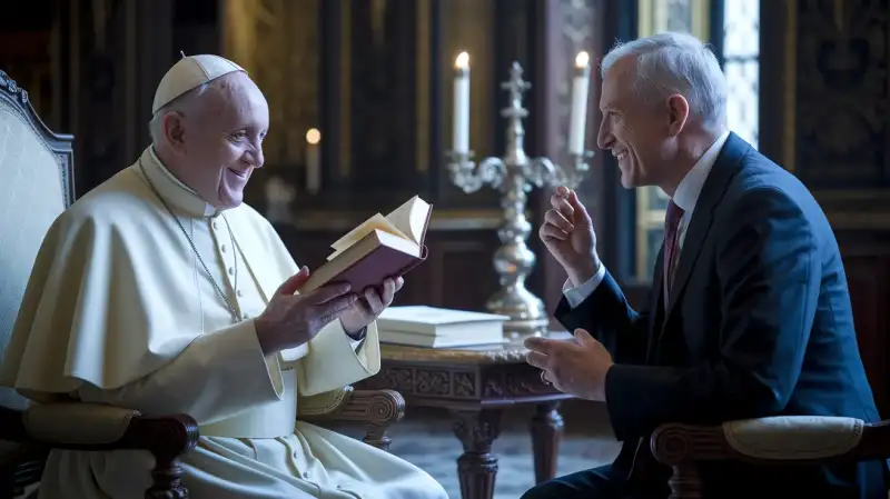 Mircea Cărtărescu, primit la Vatican de Papa Leon al XIV-lea
