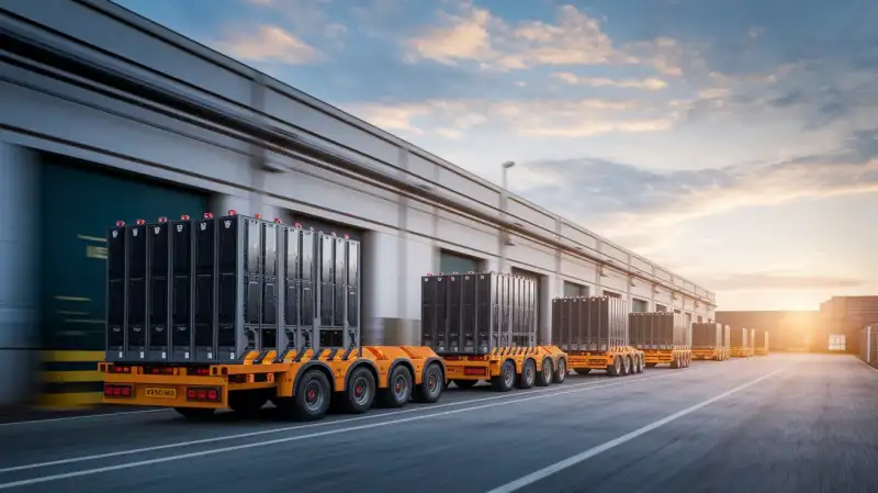 Furturi masive de baterii Tesla chiar înainte de a părăsi fabrica