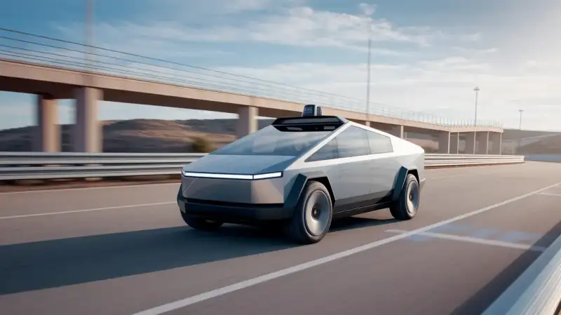 Acțiunile TSLA își reduc pierderile peste noapte: Tesla Cybercab începe testele în Austin fără „volan sau pedale”