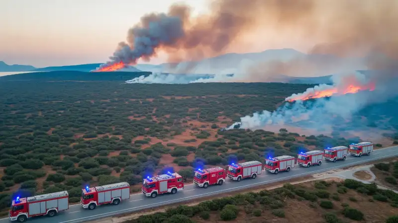 Tragedie în Grecia: Incendii Devastatoare Au Lăsat în Urmă 3 Morți și Mii de Evacuați