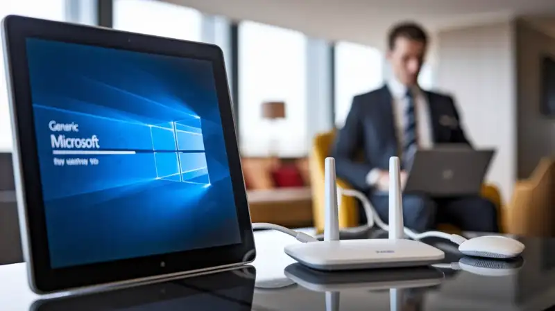 Atacuri de phishing prin Wi-Fi hotelier vizează conturile Microsoft