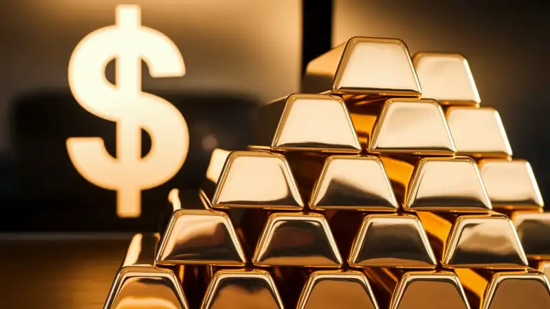 Aurul a crescut cu peste 3% pe fondul unui dolar mai slab