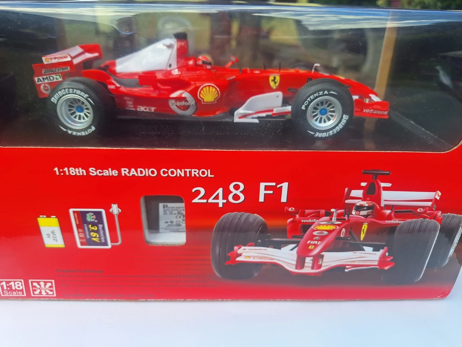 Ferrari 248 F1 re 1:18 imballata nuova