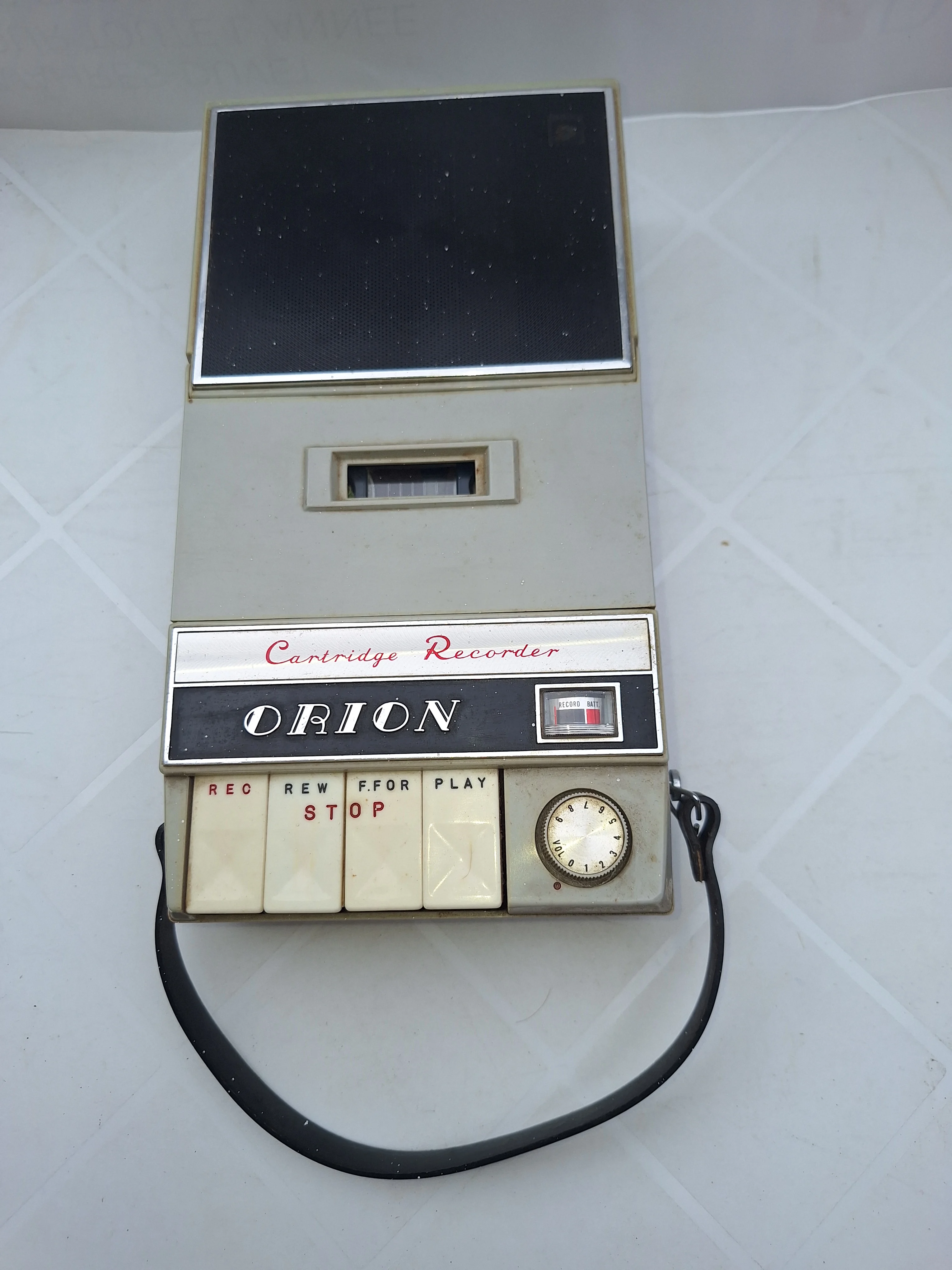 Registratore ORION Cartridge Recorded Vintage anni 60/70 - Registratore portatile retrò