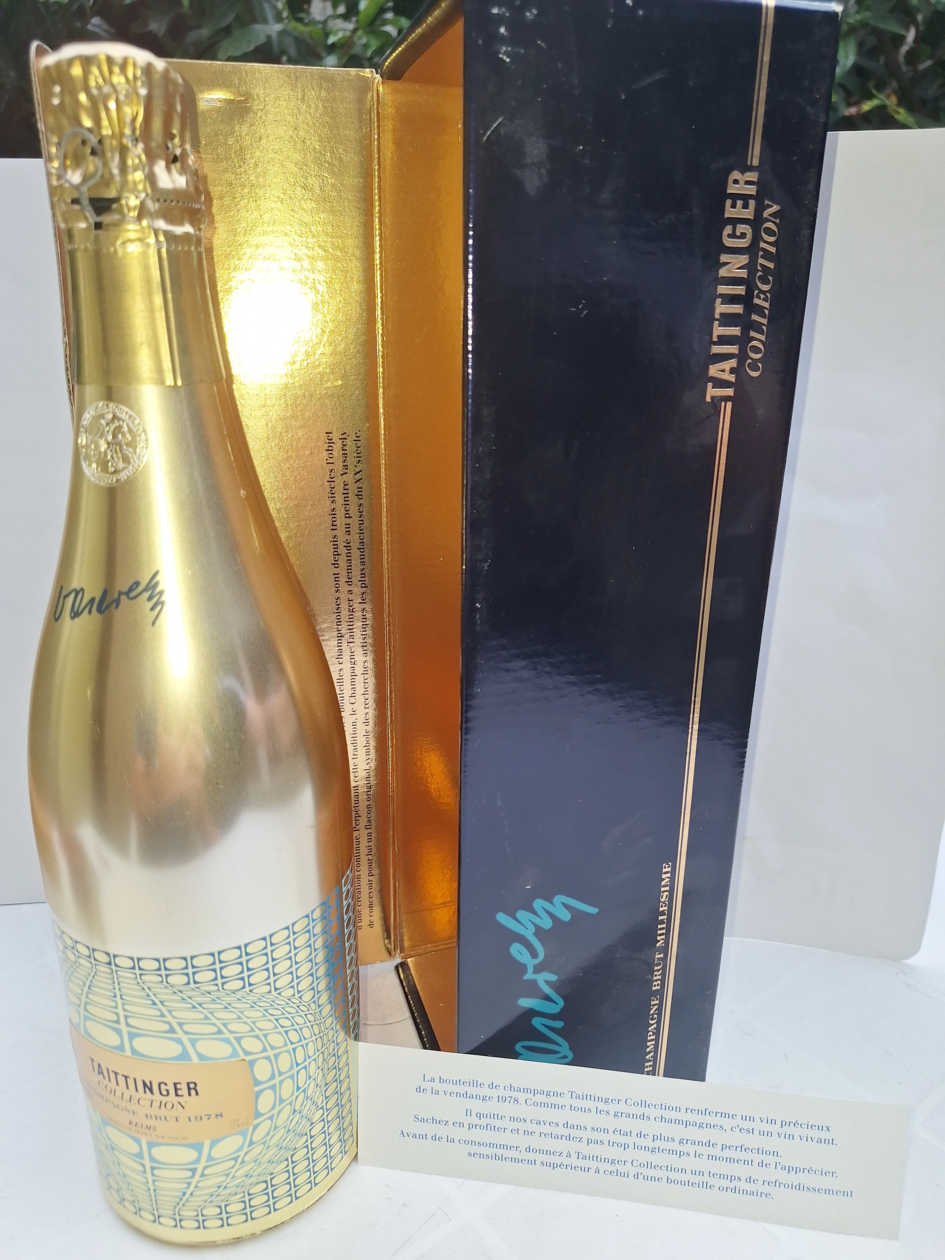 Taittinger Collection 1978 – Champagne Brut Millésimé con Scatola Originale e Certificato