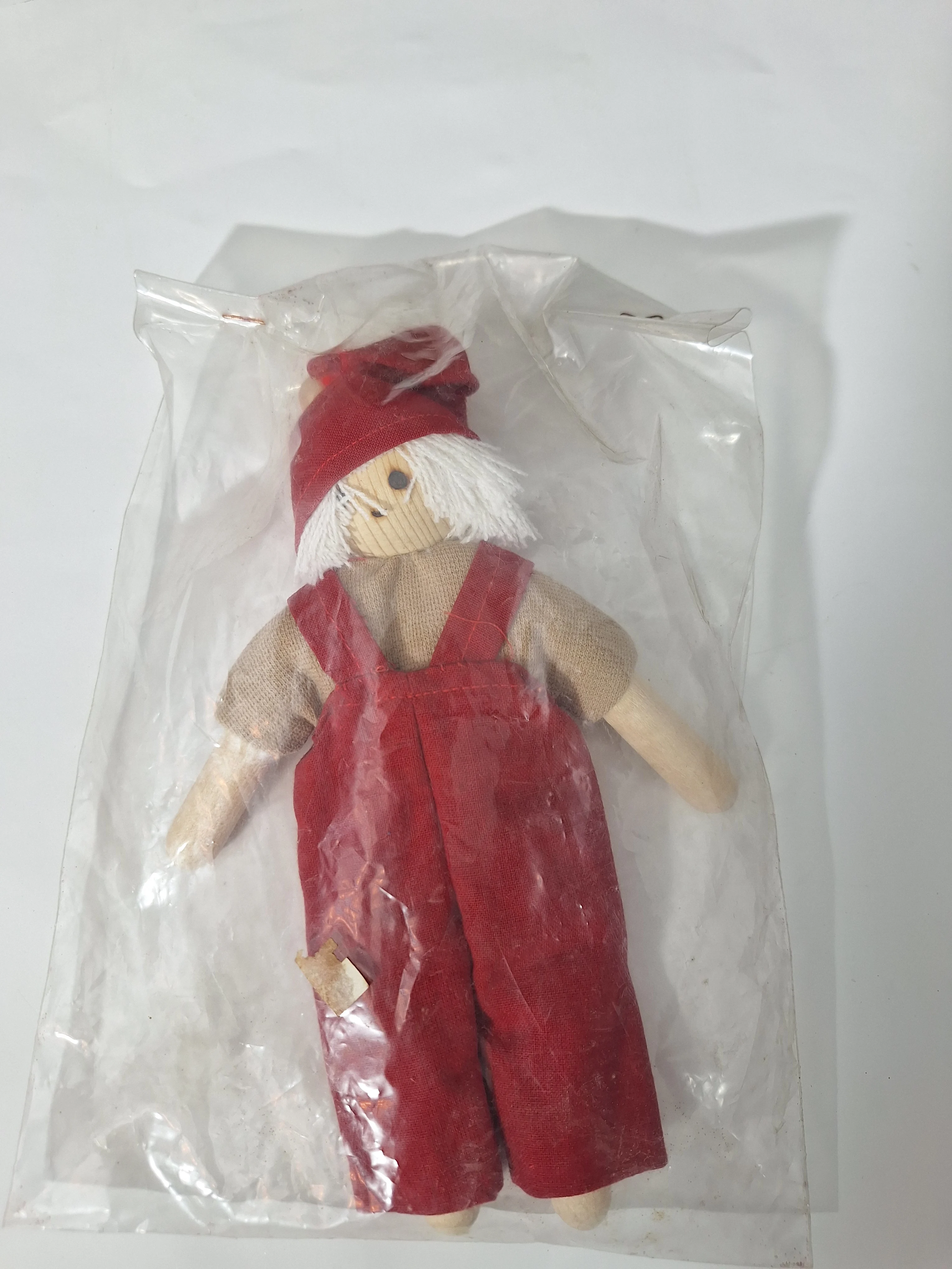 Bambola Vintage VENLA Finland – Giocattolo Artigianale Nordico Originale