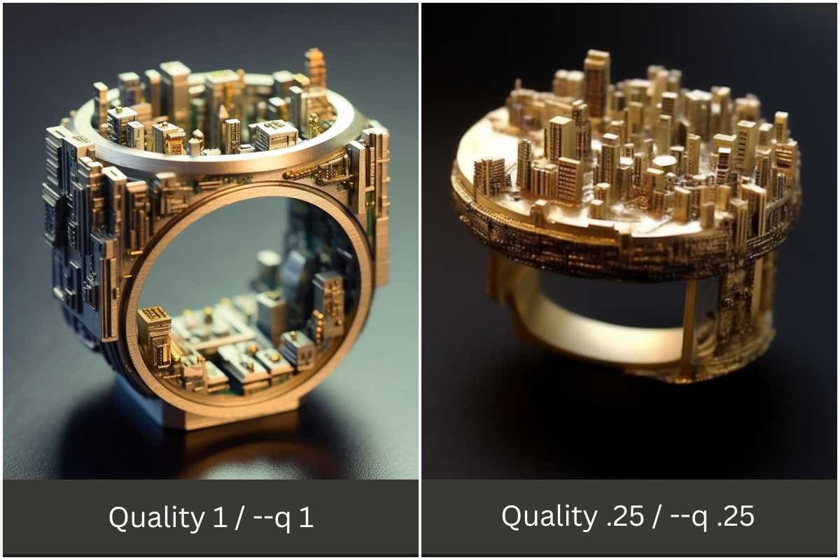 direct messages and larger version stable diffusion model in midjourney quality settings