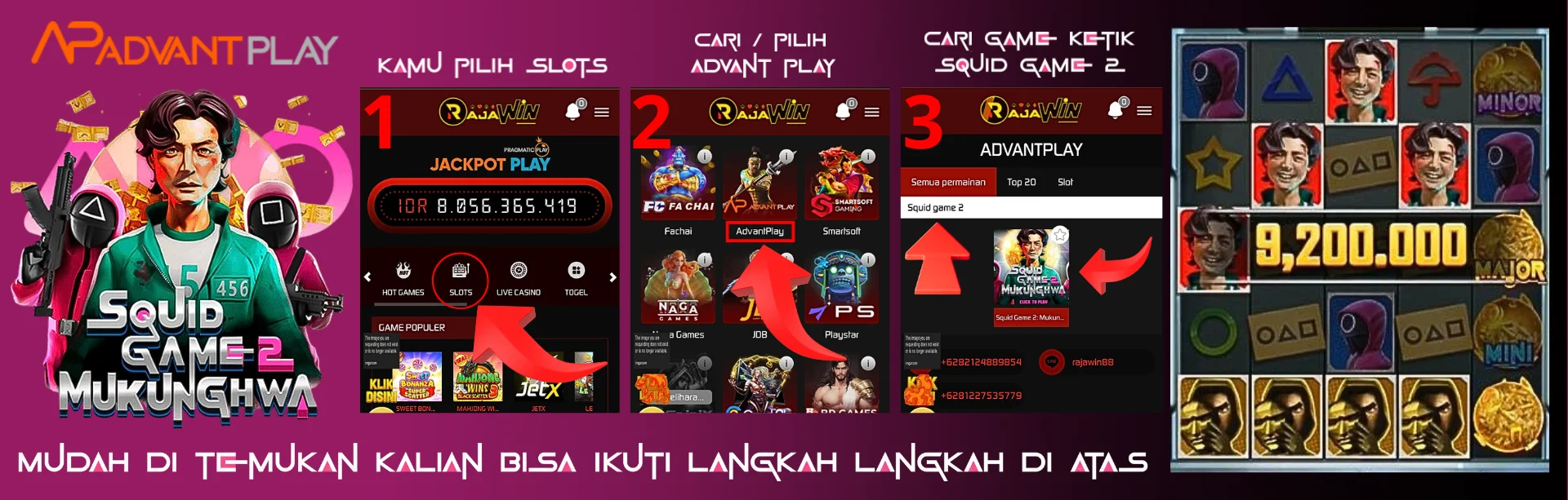 RAJAWIN * Menuju Bandar Game Online Tercanggih di Asia Tenggara
