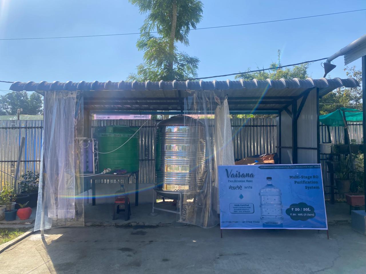 Vaisana RO Water Refill System