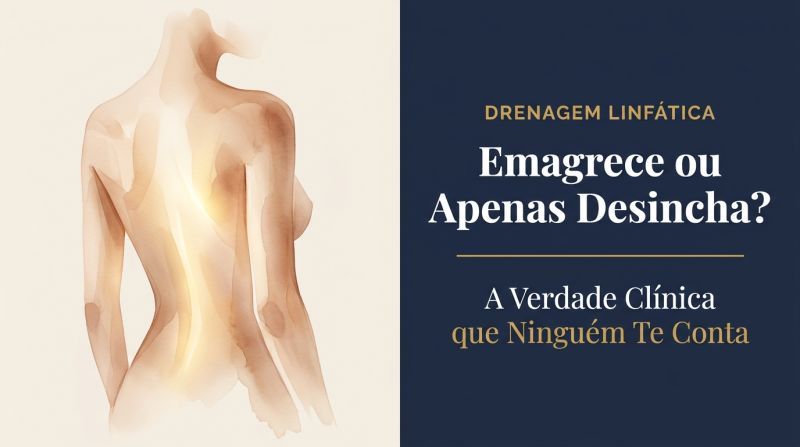 Drenagem Linfática: Emagrece ou Apenas Desincha?