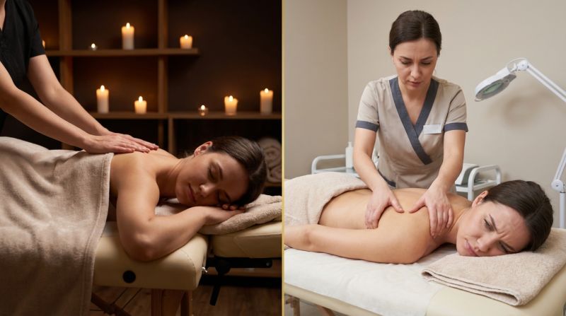Massagem Relaxante ou Terapêutica: Como Saber Qual Precisas Realmente