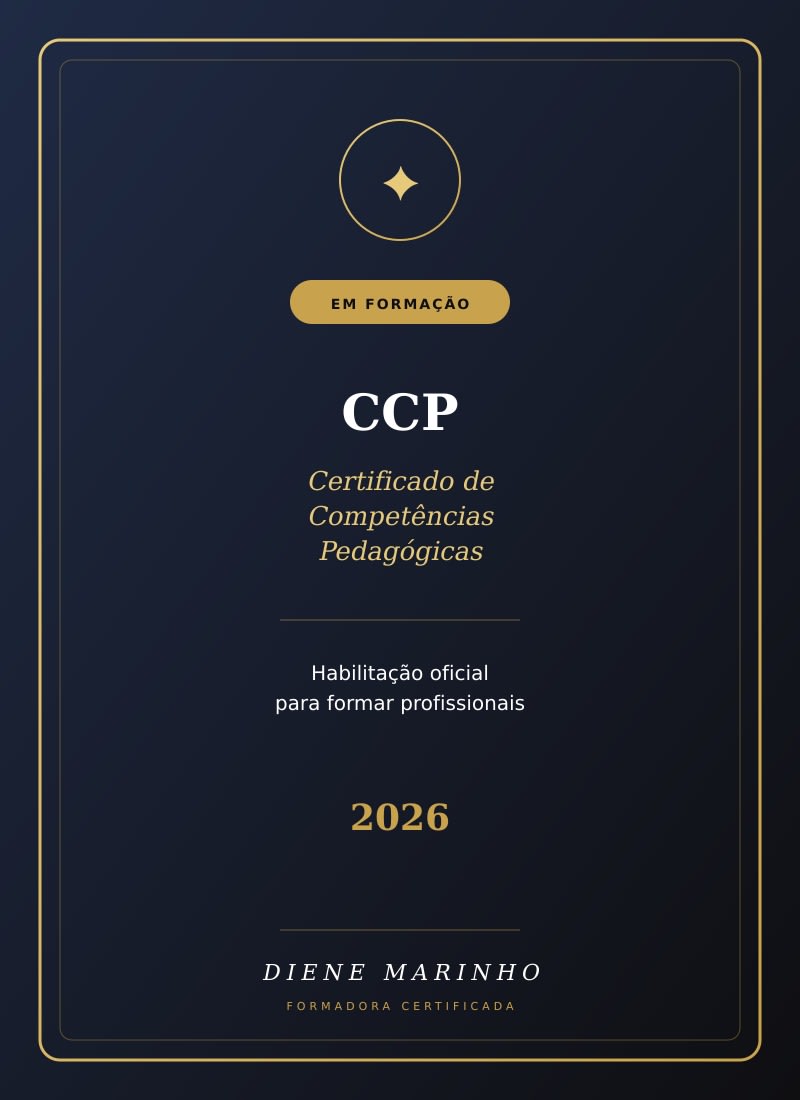 Diploma — Certificado de Competências Pedagógicas (CCP)